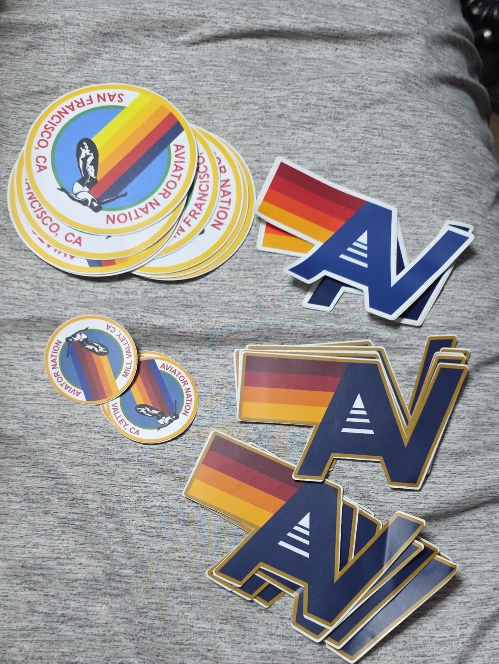 Aviator Nation Stickers 23 Total
